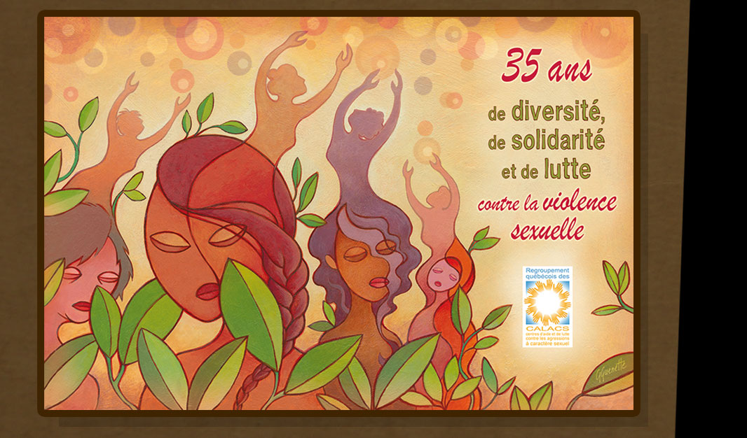 CALACS 35 ans de diversité de solidarité de lutte contre la violence sexuelle